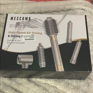 Silver High-Speed Hair Styling Tool